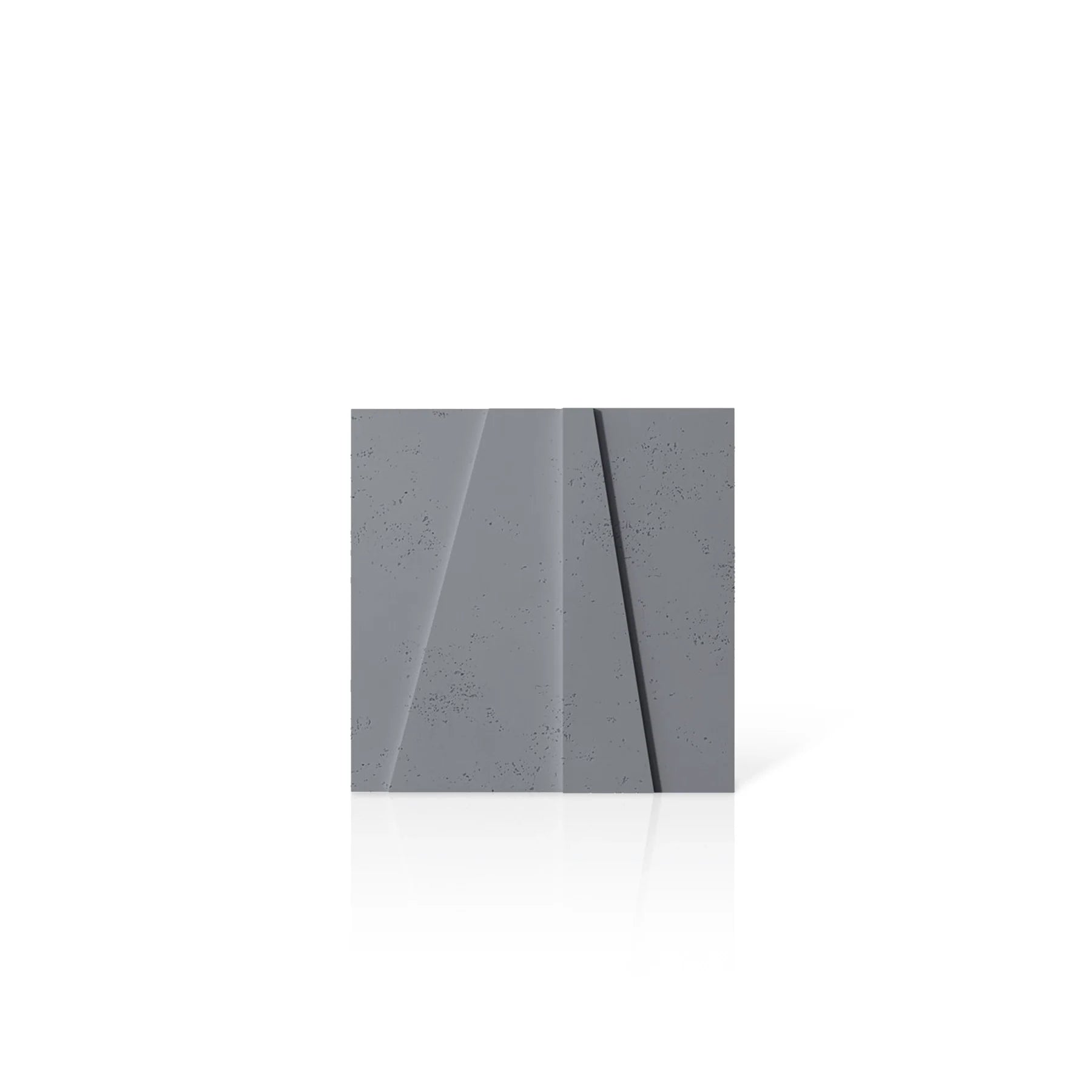 3D Concrete Wall Panels BOOKCASE colour swatch on white background DecorMania.eu